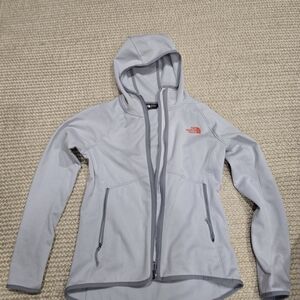The North Face Women's Gray Ski Jacket with Hood